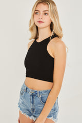 Peyton Ribbed Crop Tank