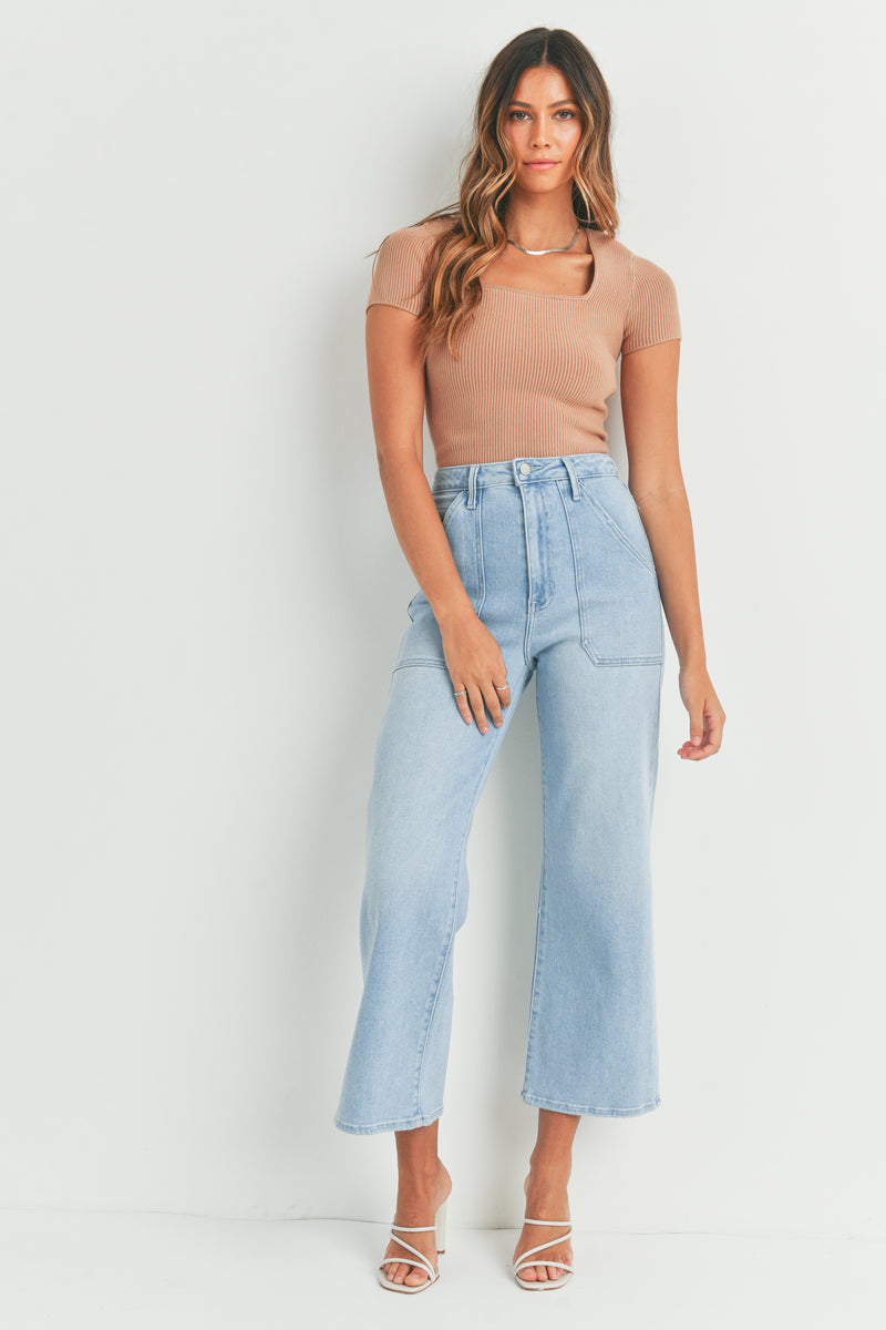 Thomas HR Cargo Wide Leg Jean